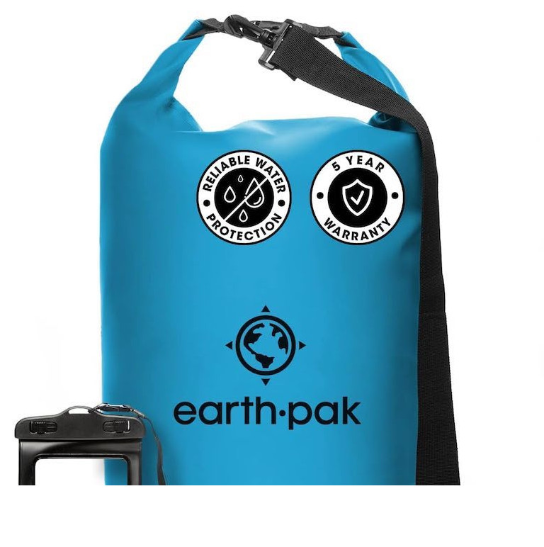earthpak drybag waterproof protection travel bag