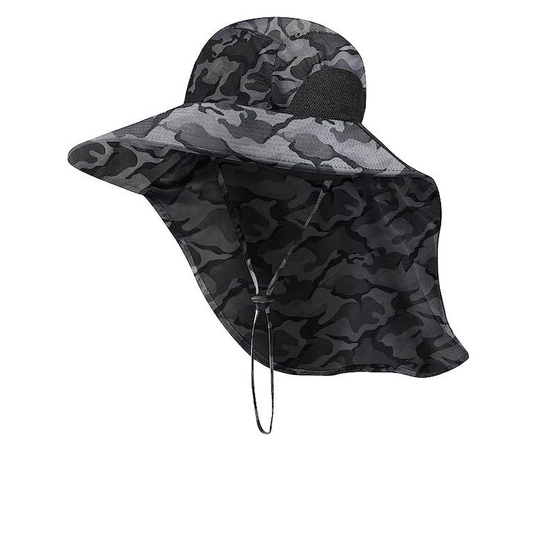 koolsoly sun safari hat 50upf protection with neck flap